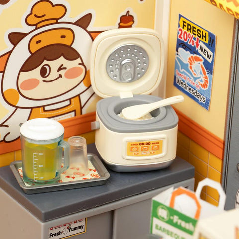 Night Out Food Stall DIY Miniature Kit