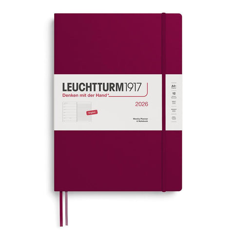 2026 Weekly Planner + Notebook, Lined