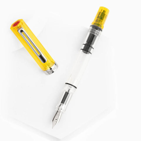 TWSBI Eco Fountain Pen, Transparent Yellow