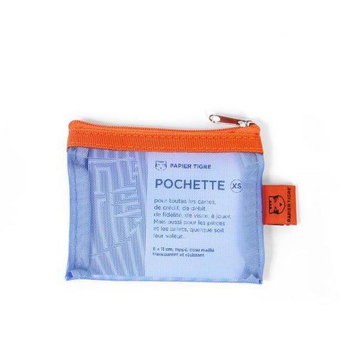 Extra Small Mesh Pocket, Peach Cobalt