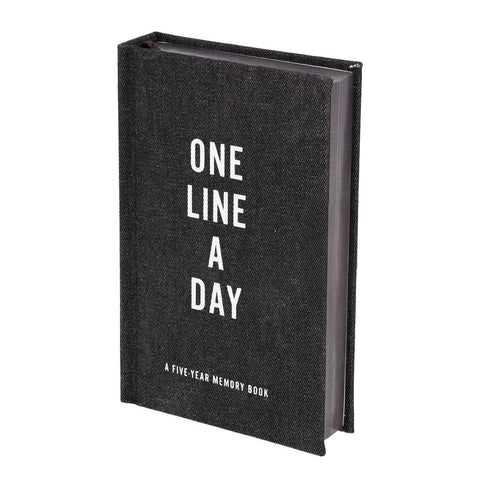 Black Canvas One Line a Day