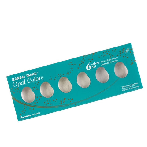 Gansai Tambi Metallic Watercolor Set, Opal