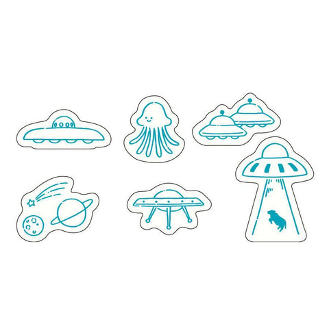 Ah là là Flake Stickers, Aliens