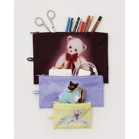 Flat Pouch Set: Fancy Animals