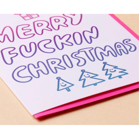 Merry Fuckin' Christmas Card