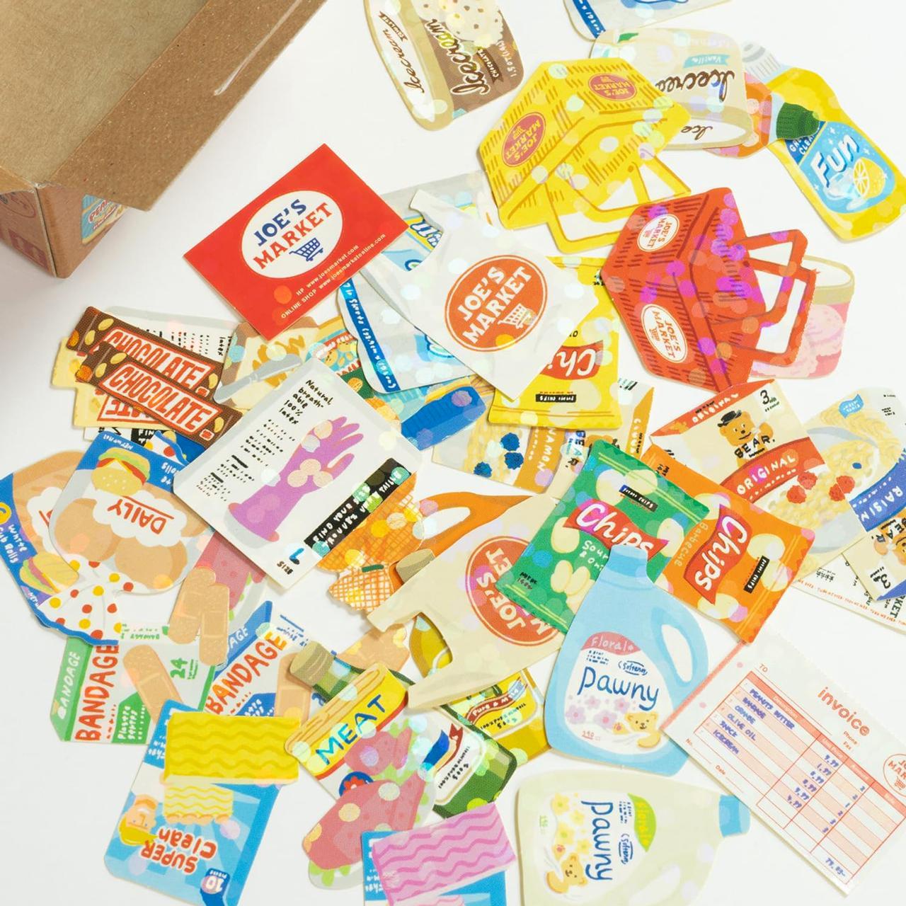 Supermarket Hako Seal Stickers – Zakka Joy