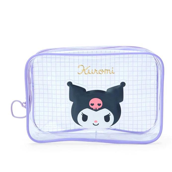 Kuromi Clear Grid Zipper Pouch - Thumbnail 2