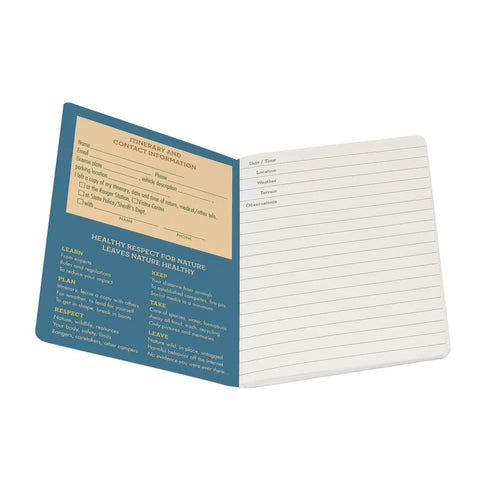 Camping Mini Notebook