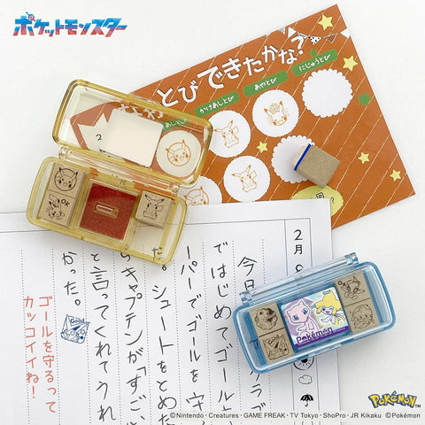 Mythical Pokémon Stamp Set + Ink Pad