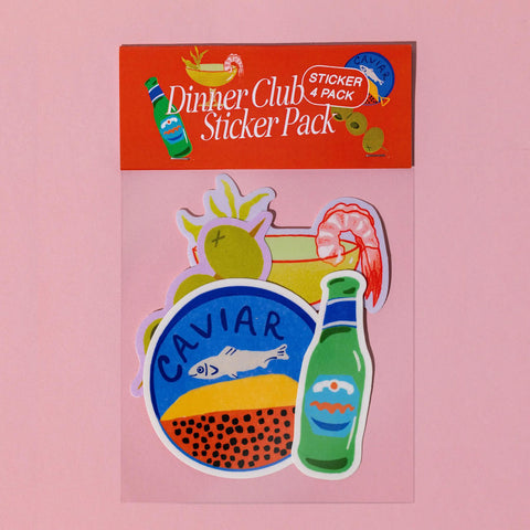 Dinner Club Sticker Pack