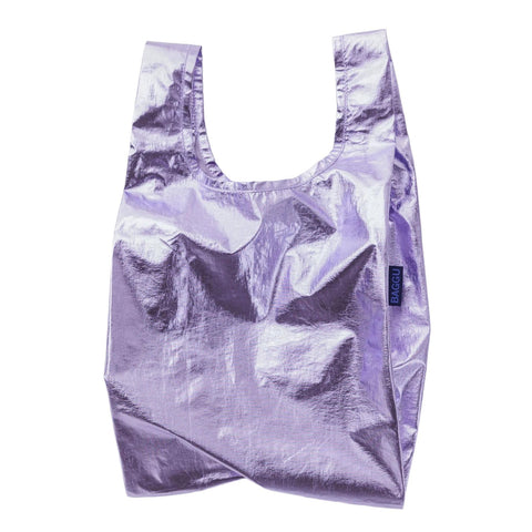 Baby Reusable Tote: Lavender Metallic