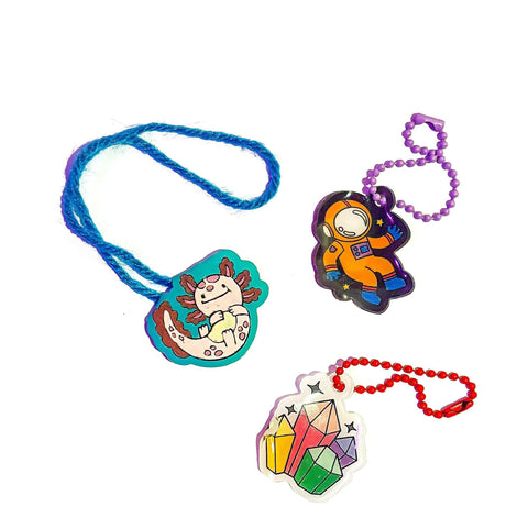 Glow Buddies Shrink-its! DIY Art Kit