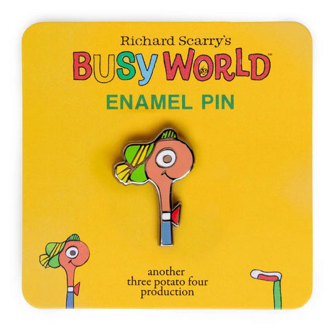 Lowly Worm Enamel Pin