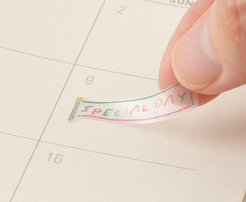 Text Anniversary Sticker Sheet