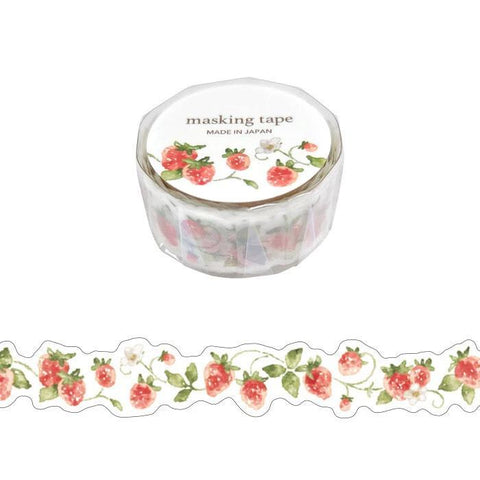 Die-Cut Strawberries Washi Tape