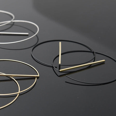 Float Hoop Earrings