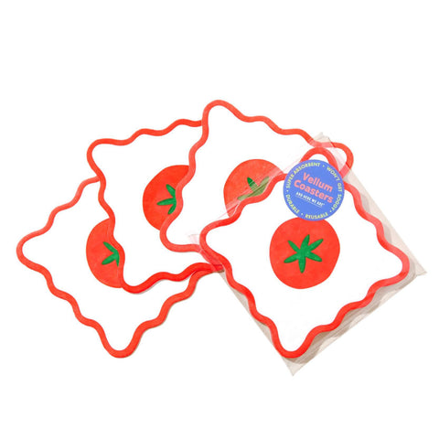 Tomato Coasters Set