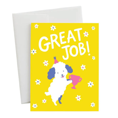 Great Job Dog Card