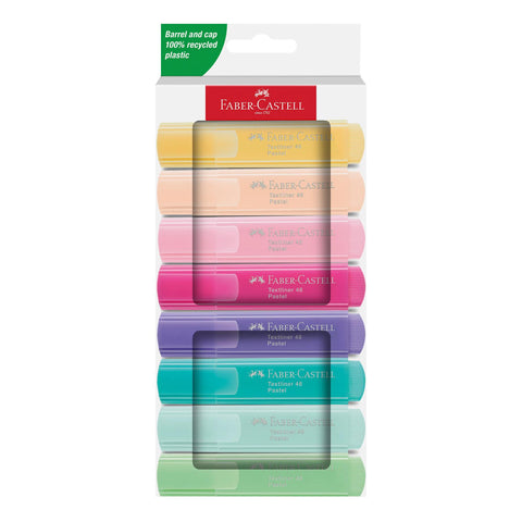 Pastel Textliner 46 Highlighters, Set of 8