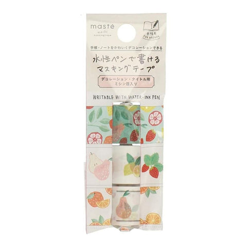 Fruits Pre-Cut Masking Tape Set