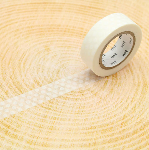 Dot White Washi Tape