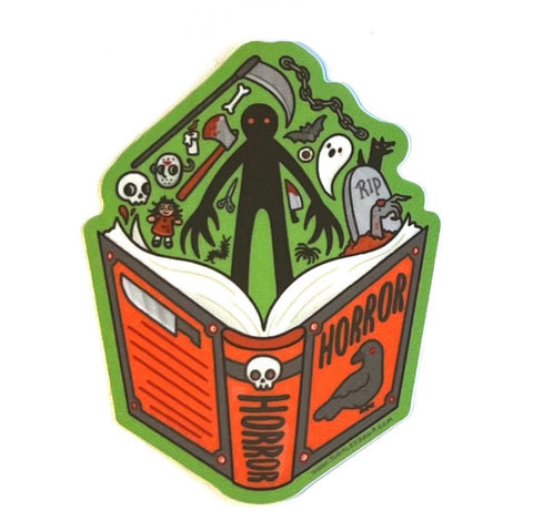 Horror Book Club Sticker