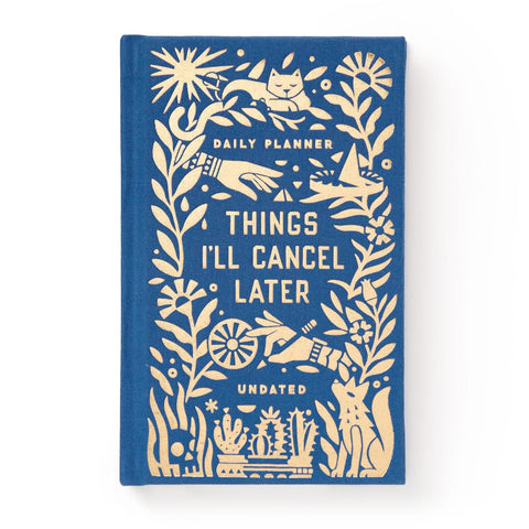 Things I'll Cancel Later Undated Mini Planner