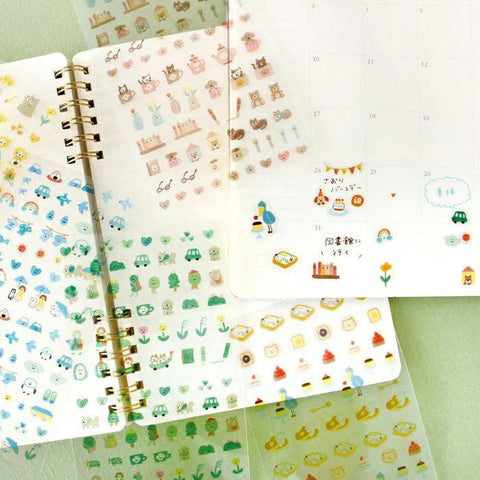 Daily Seal Sticker Sheet, Collaboration