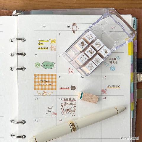 Mofusand Mini Stamp Set