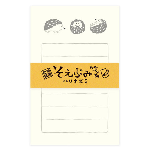 Hedgehog Mini Letter Set