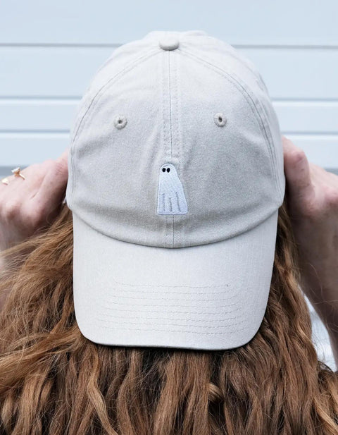 Ghost Embroidered Hat