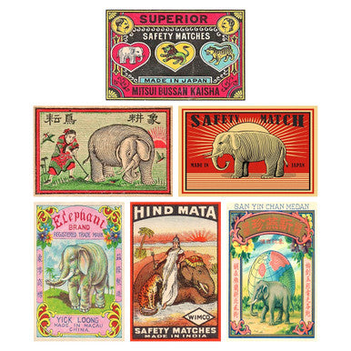 Elephant Matchboxes