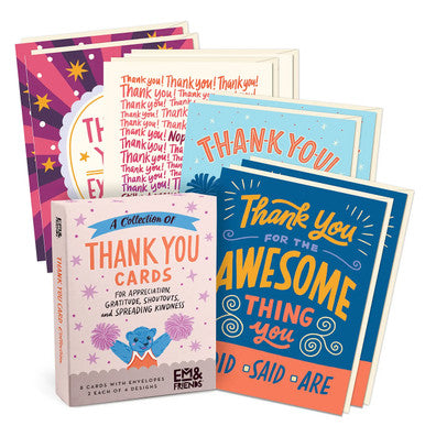 A Collection of Thank You Cards