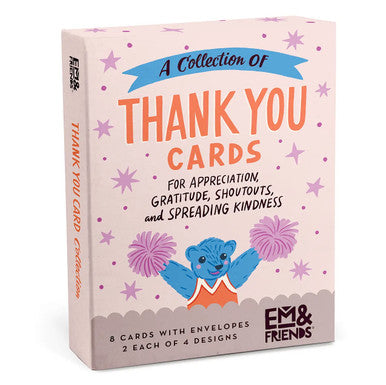 A Collection of Thank You Cards