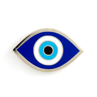 Blue Evil Eye Enamel Pin