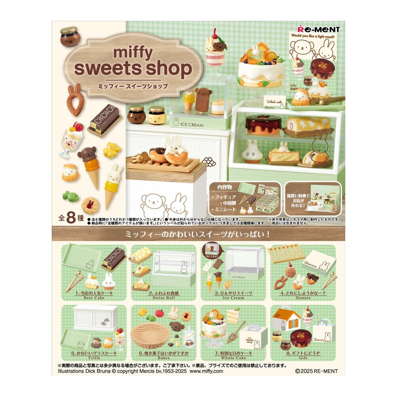 Miffy Sweets Shop Re-ment – Zakka Joy
