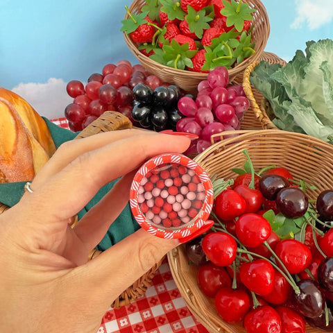 Strawberry Jam Match Jar