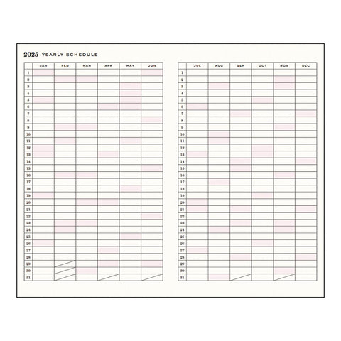 Ribbons 2025 Planner