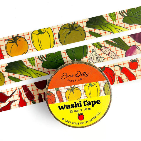 Farmer's Market Washi Tape