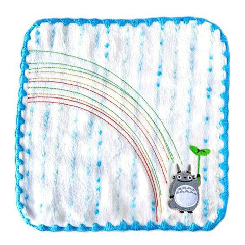 Blue Rainbow Totoro Wash Towel
