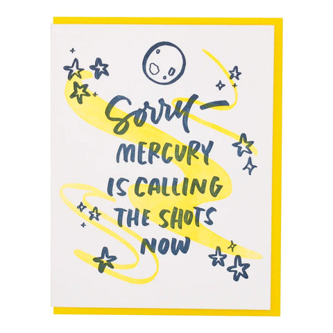 Blame Mercury Card