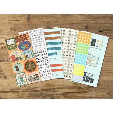 TRAVELER'S notebook 2027 Customized Sticker Set
