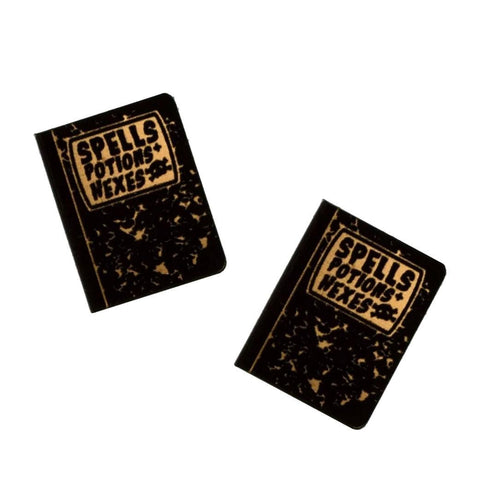 Spell Book Earrings