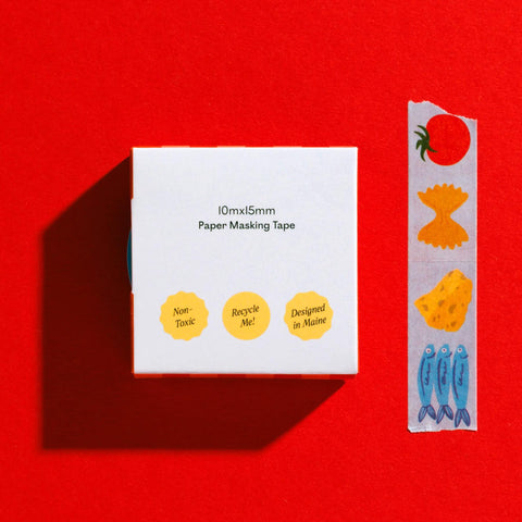 Sunday Pasta Washi Tape