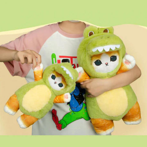 Mofusand Crocodile Dress Up Plush, Small