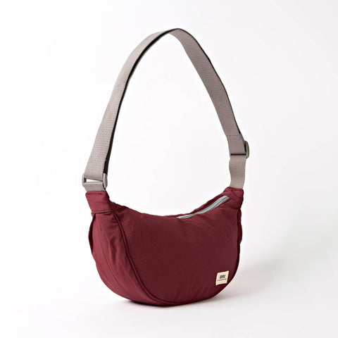 Farringdon Half Moon Bag, Bordeaux