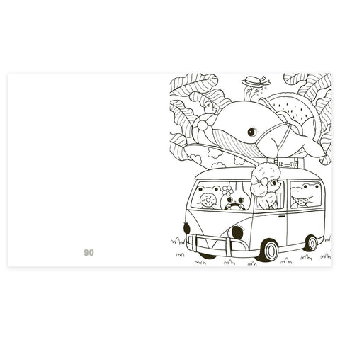 Cozy Coloring Book: Self Care