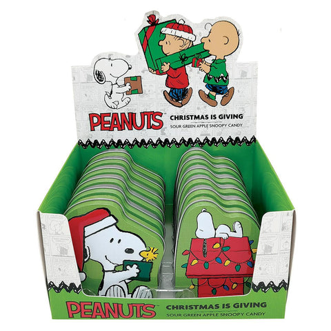Snoopy Christmas is Giving Tins
