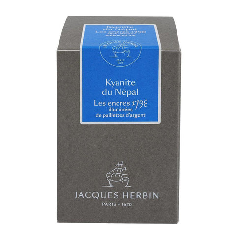 Herbin 1798 Shimmer Ink, Kyanite du Népal