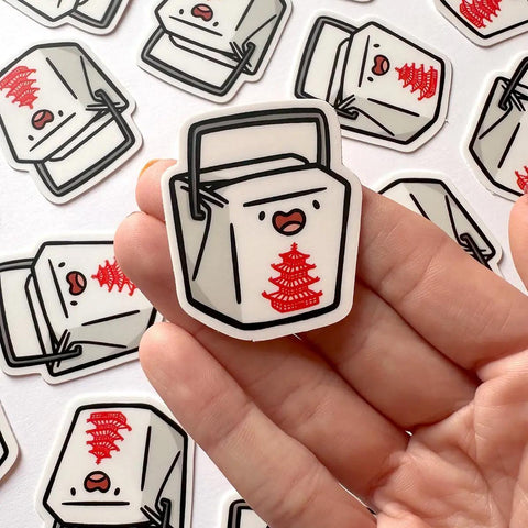 Take Out Box Mini Sticker
